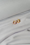 Blush Floral Spark Earrings