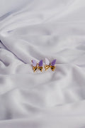 Lavender Dream Butterfly Earrings