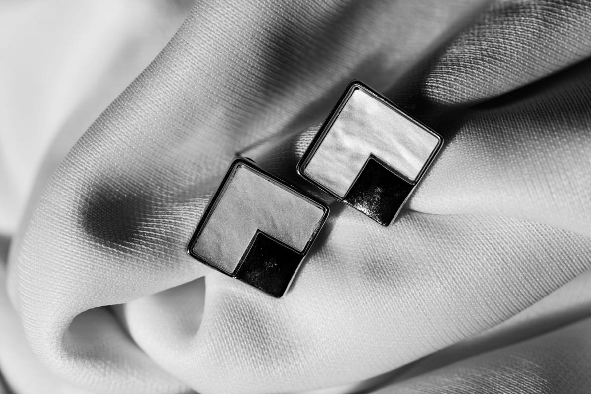 Modern Edge Geometric Earrings