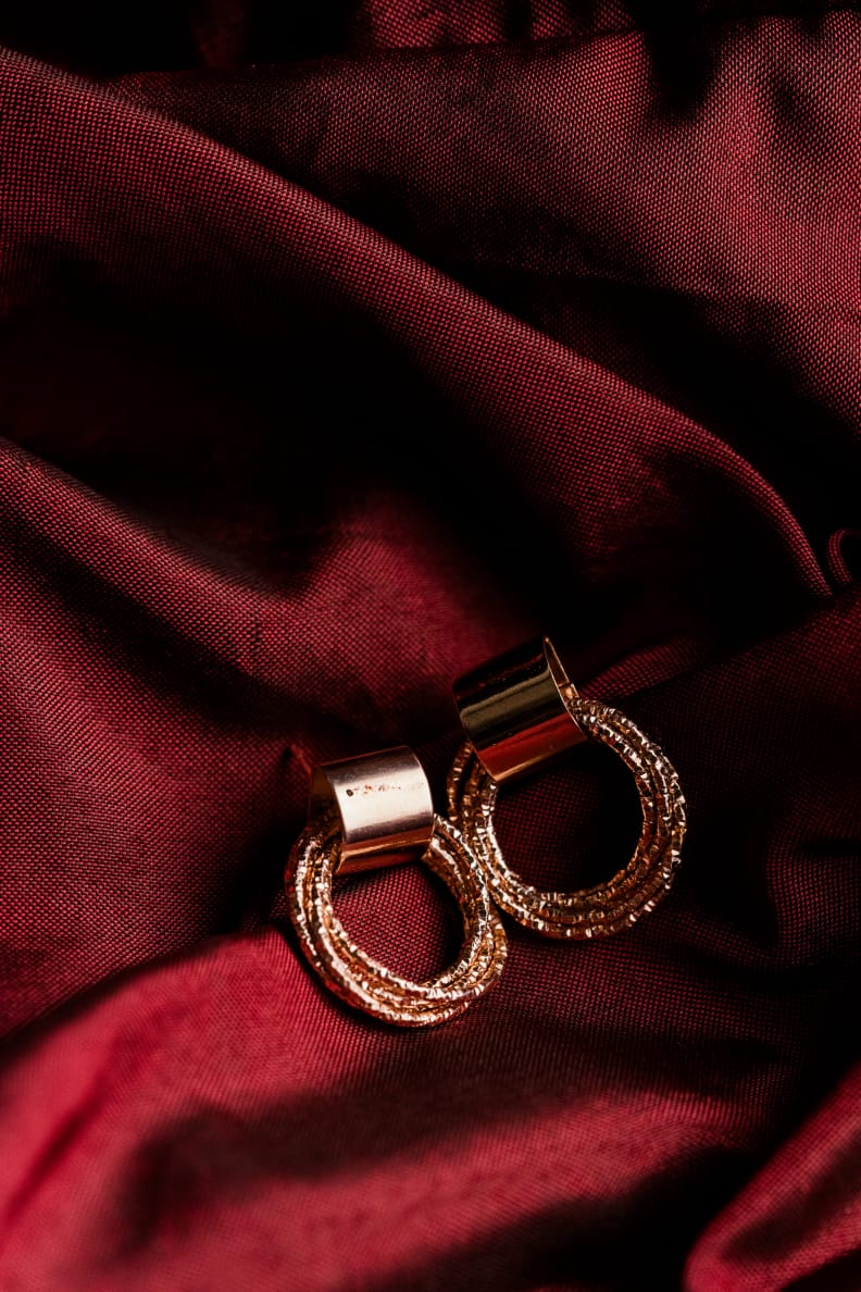 Royal Loop Statement Earrings