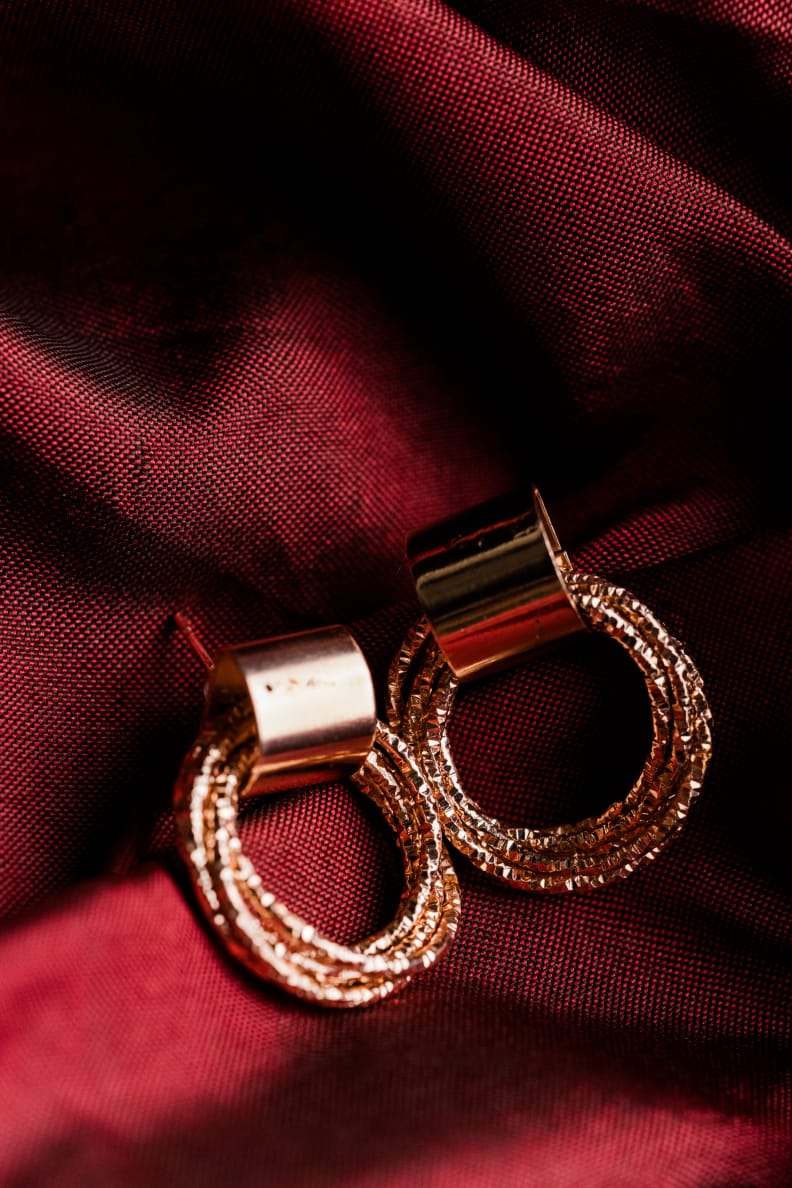 Royal Loop Statement Earrings