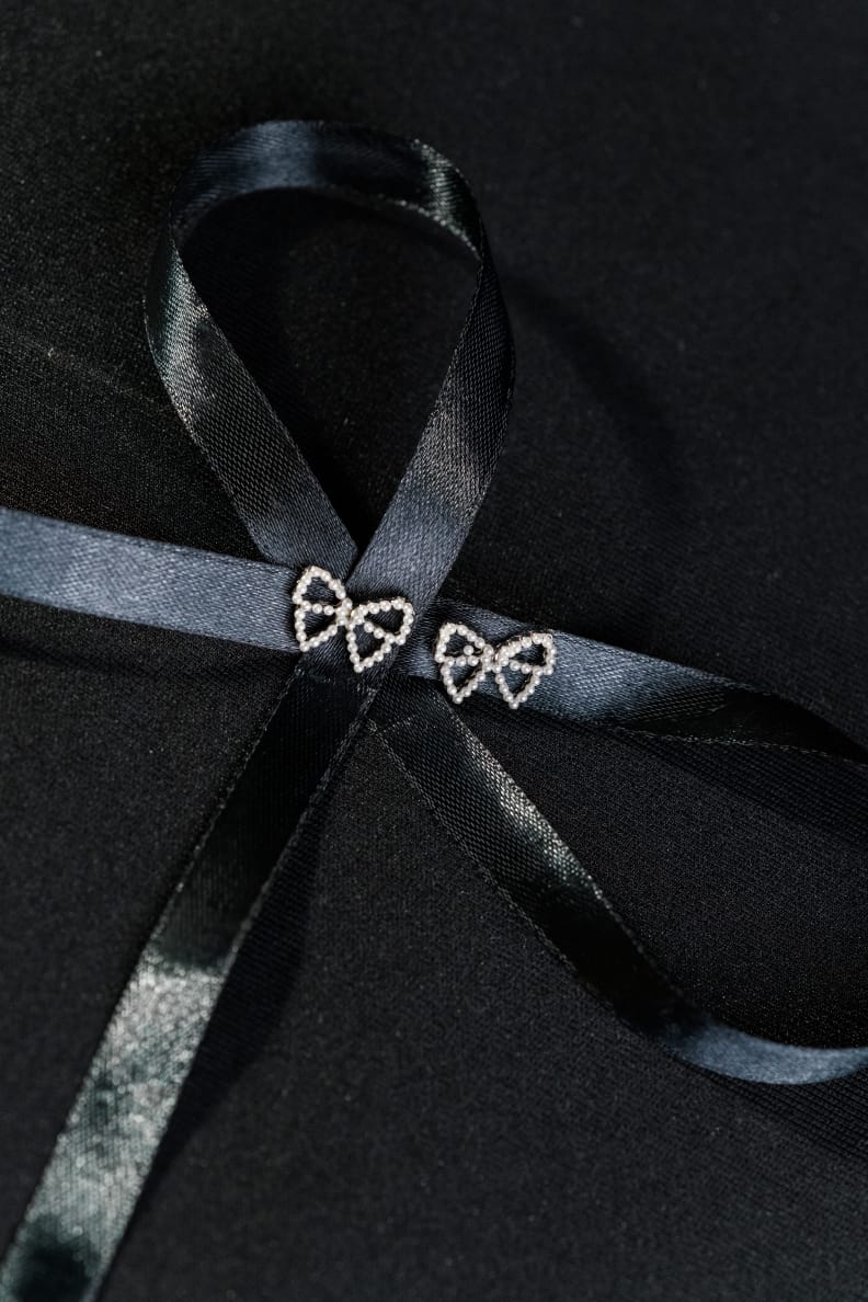 Sparkle Bow Knot Earrings