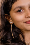 Gold star Earrings