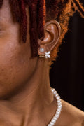 Pearl Vine Drop Earrings