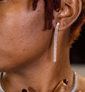 Luxe Crystal Hoop Earrings