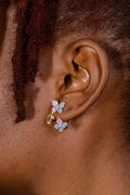 Blossom Breeze Butterfly Earrings