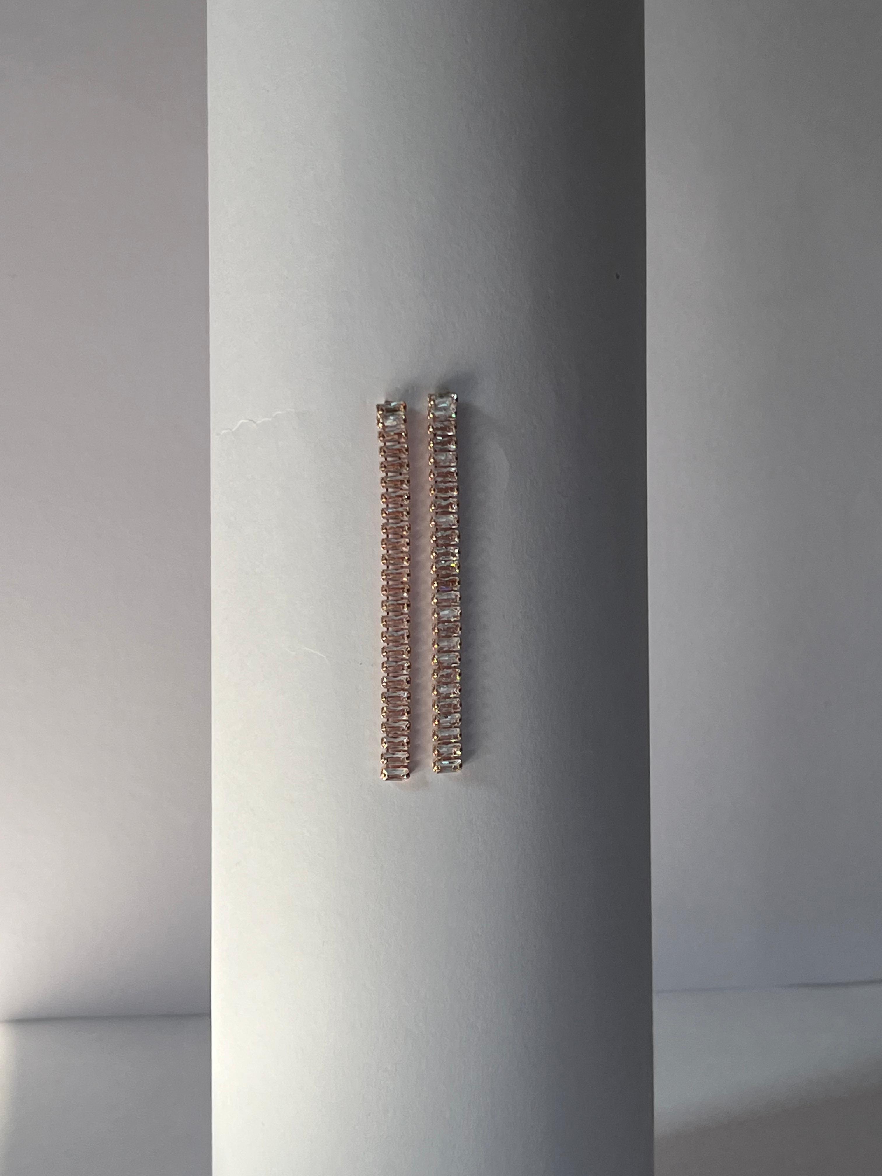 Luxe Crystal Hoop Earrings