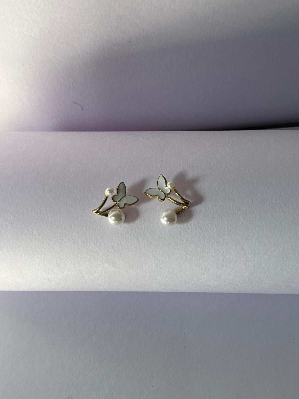 Pearl Vine Drop Earrings