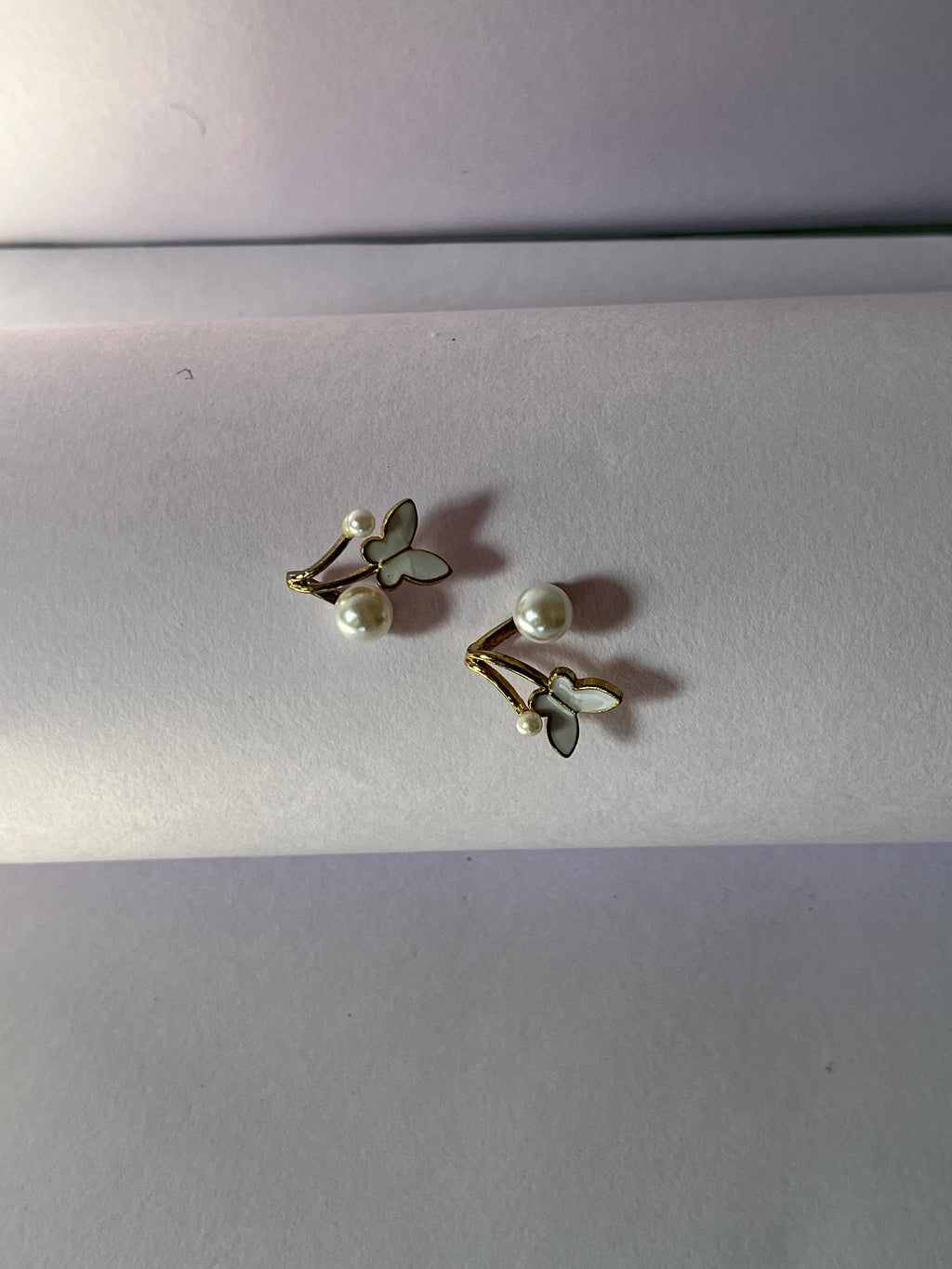Pearl Vine Drop Earrings