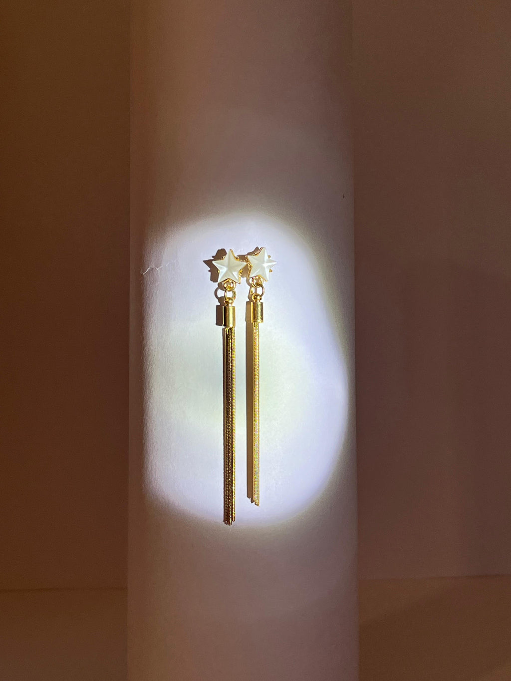 Gold star Earrings