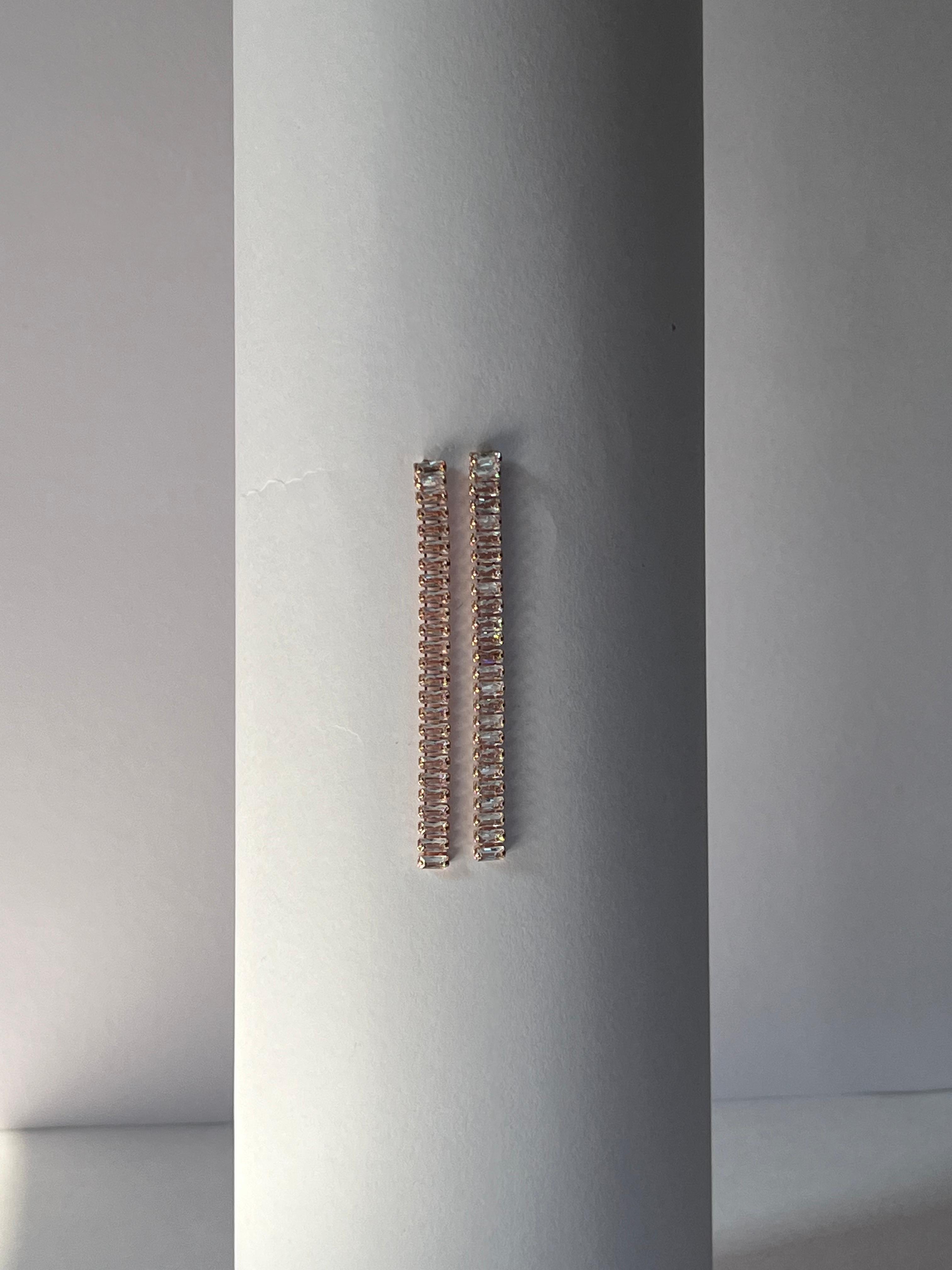 Luxe Crystal Hoop Earrings